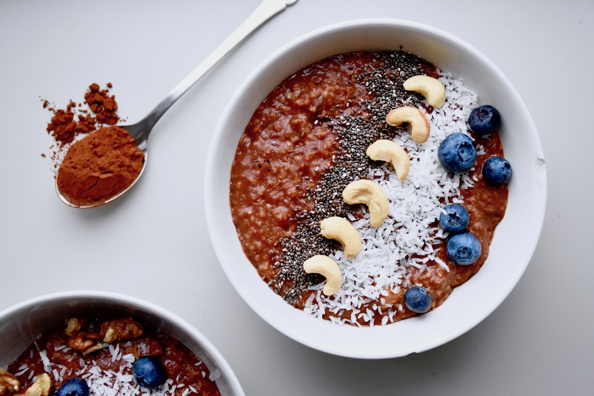 Chocolate oatmeal – Bliss in a Bowl