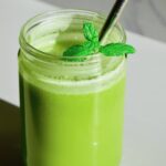 Green celery ginger juice