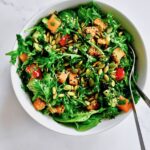 Easy Carrot Greens Salad