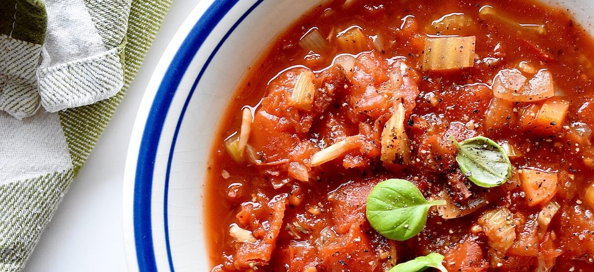 Rich Baked Tomato Soup