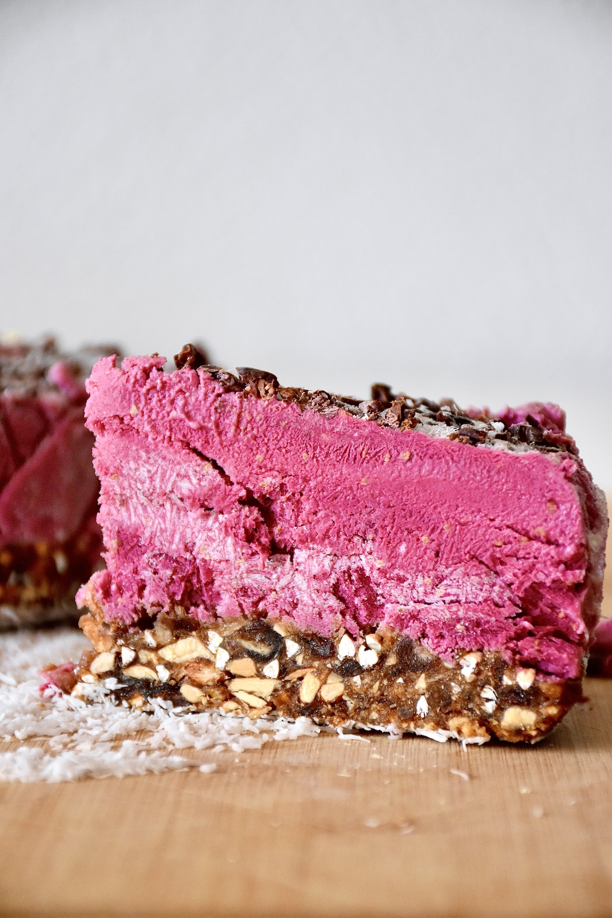 Vegan Strawberry Ice Cream Cake